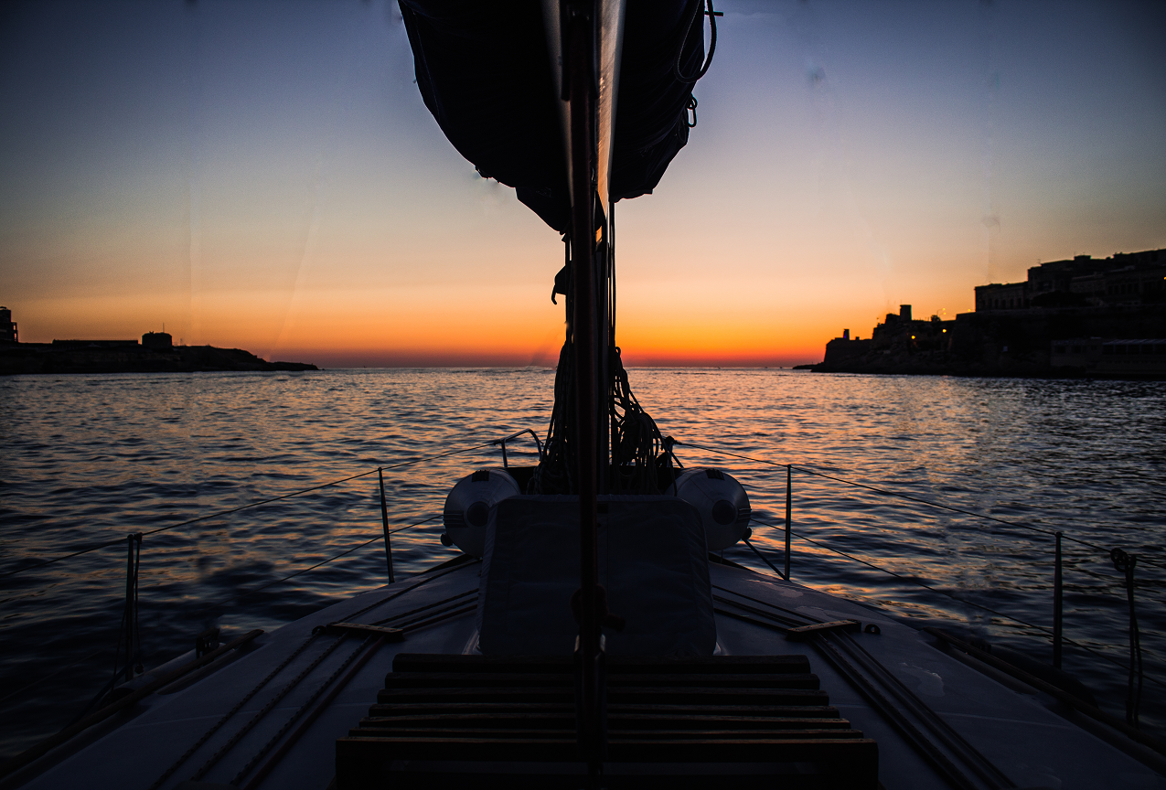 sunset island sail